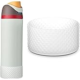 yoelike Diamond Silicone Water Bottle Boot for Owala, Anti-Slip Protective Sleeve for FreeSip/Twist/Flip, Watter Bottle Accessories, Bottom Bumper Cover, Dishwasher Safe, BPA Free