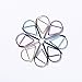 Bilipala Paper Clips Bookmarks Memo Clips, Teardrop Shape, Metal, 50 PCS, Assorted Color
