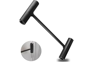 ZEJOOT Door Hinge Adjustment Tool, Hinge Bender Tool for Standard/Heavy Weight .134 & .180 Gauge Commercial Door, Locksmith Hinges Gap Adjusting Wrench - Solve Doors Sag, Stick, Misalign
