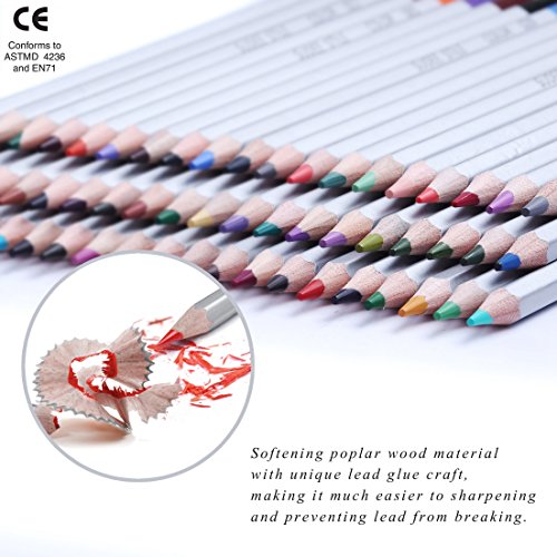 New Sudee Stile 48 Pcs Crayons De Couleur Coloriage Crayon