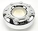 BB Auto One New Chrome Open Front 4x4 Wheel Center Cap Replacement for 2005-2017 Ford F350 Dually Pickup Truck