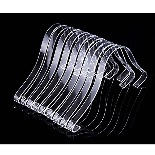 TXIN 10 Pcs/5 Pairs Acrylic Clear Sandal Shoes Display Stand Inserts Holders Shoe Display Rack Shoe Support for Women's Shoes
