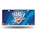 Rico Industries NBA Oklahoma City Thunder Metal Auto Tag