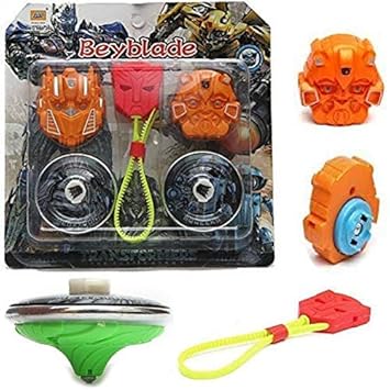 4 beyblade set with handle launcher