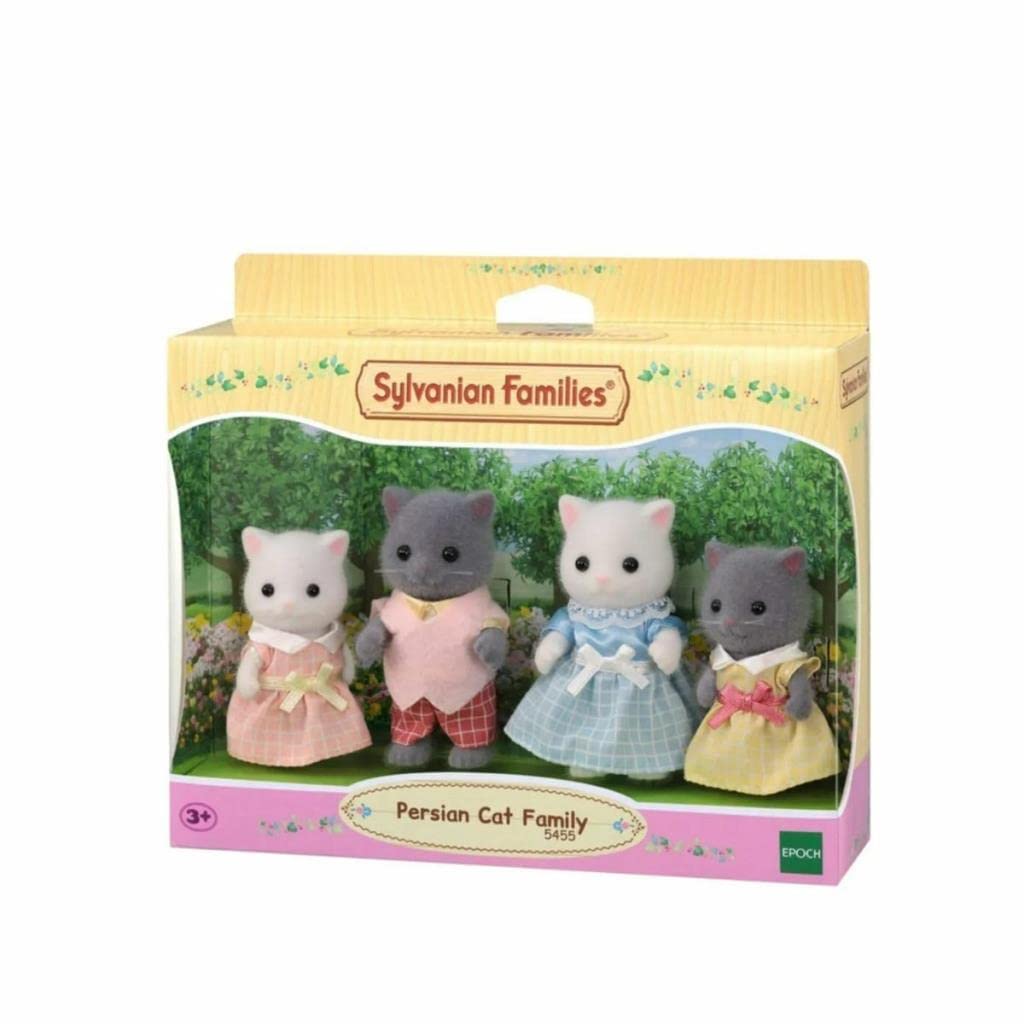 Sylvanian Families Persian Cat Family - dollhouse playset 5455