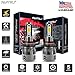 FANTELI 9006/HB4 LED Headlight Bulbs All-in-One Conversion Low Beam/Fog Driving Lights Kit - 72W 8000LM 6000K Cool White Lamp Replacments - 1 Years Warranty