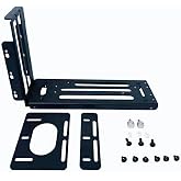 Vertical GPU Mount Bracket, 3 Slots Graphics Card Holder with Hardware, eGPU Dock, External GPU Docking Station , Black