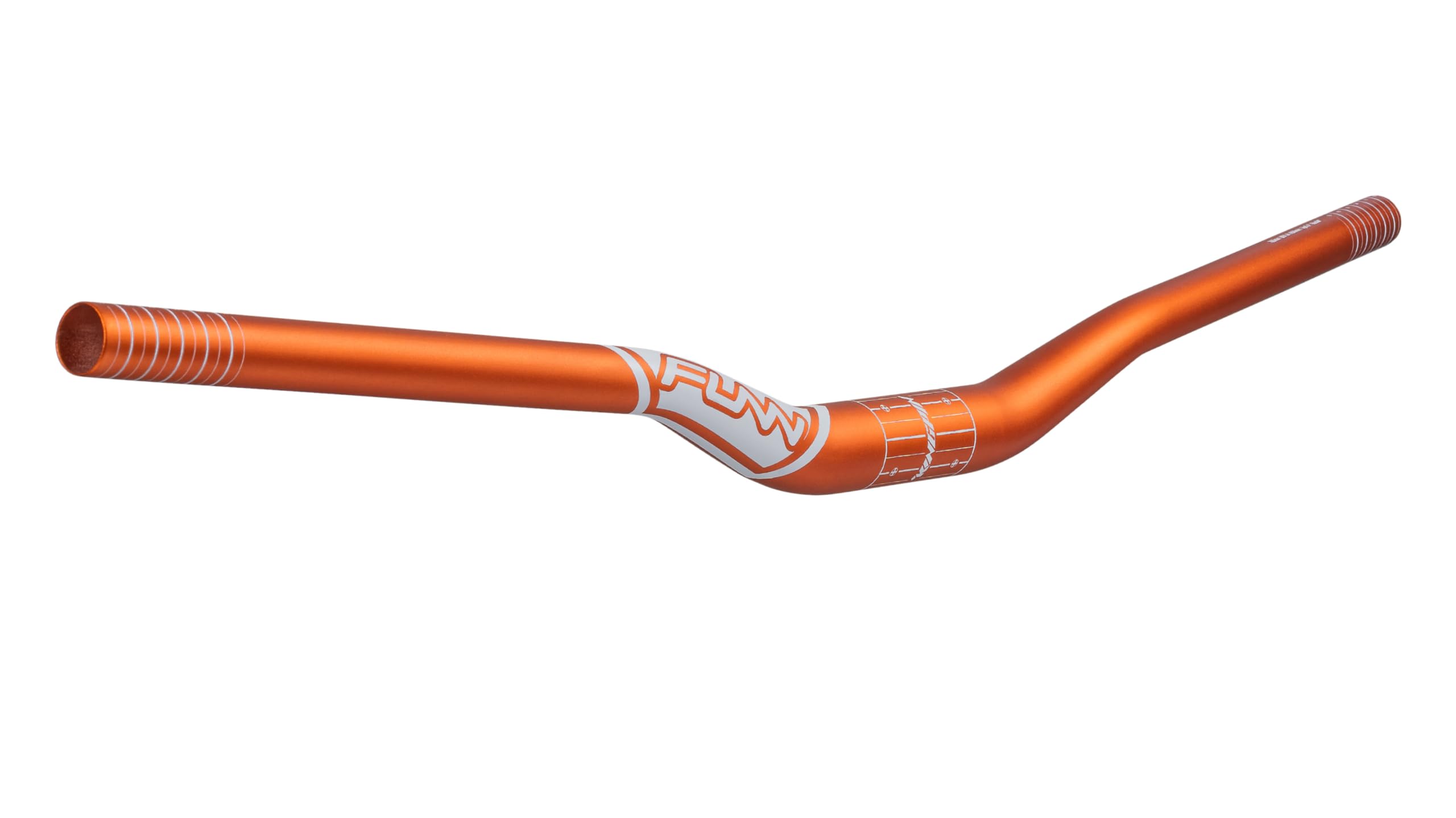 Funn Kingpin Mountain Bike Handlebar with Bar Clamp 31.8mm and Width 785mm, Tough and Lightweight Alloy Riser Handlebar for MTB, BMX and Road Bike, Rise 30mm MTB Handlebar (Orange) โ image 1