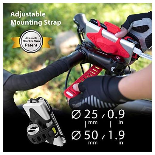 fahrrad handy halterung 6 zoll mit powerbank