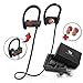 Bluetooth Headphones, Best Wireless Sports Earphones w/ Mic Waterproof HD Stereo for Gym Running Workout 8 Hour Battery Noise Cancelling Headsets