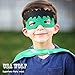 USA WOLF Superheroes Party Masks Boys & Girls Birthday Party Favors & Party Supplies, Perfect for Children Aged 3+ Halloween Super Hero Mask, Cosplay Party Felt Masks (24 Pcs)