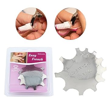 Buy Makartt 11 Sizes C Shape Q Pink Acrylic Nail Cutters Smile