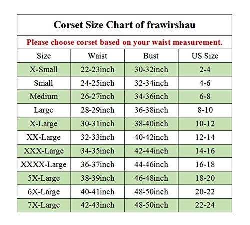 4 frawirshau+Womens+Overbust+Bustier+Bodyshaper