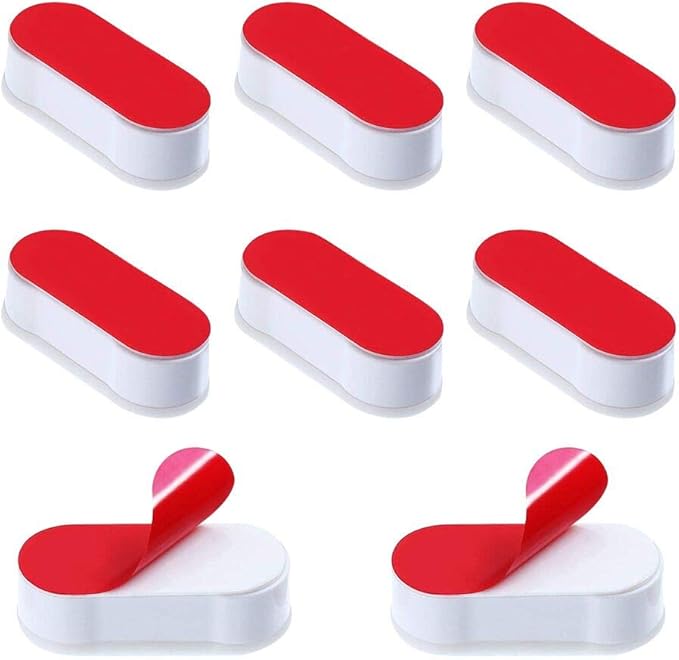 Toilet Seat Buffers 8 Pack Seat Bumpers Universal Stoppers for WC Cover Adhesive White Amazon