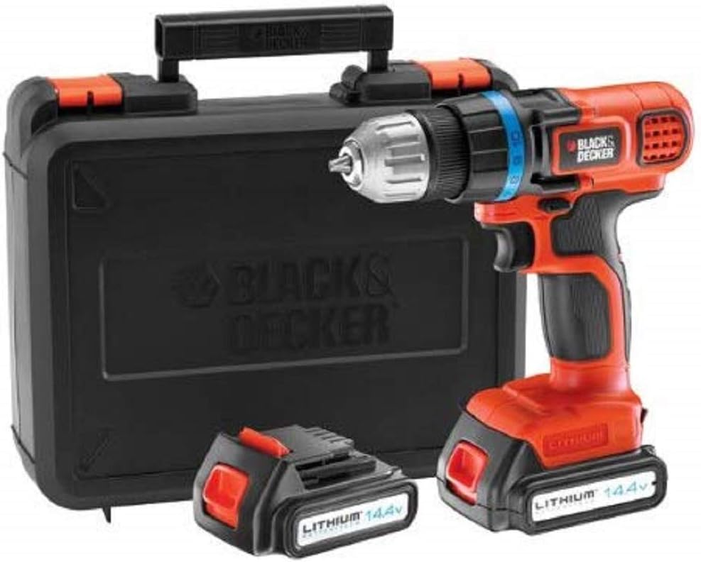 Black Decker Egbl14k Battery 14 4 V Egbl14kb 14 4 Voltsv Amazon Co Uk Diy Tools