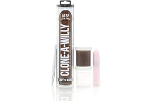 Clone-a-willy kit - brown skin vibrating
