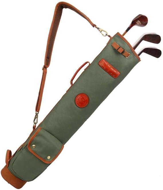 NGHSDO Golftasche Pencilbag Outdoor Vintage Golf Bag Clubs Träger