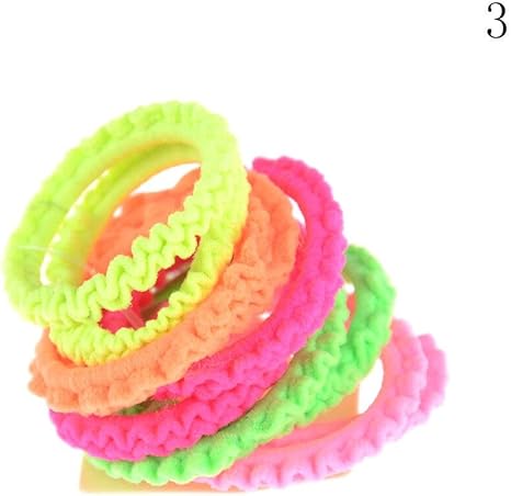 Hair Accessories Wholesale 10pcs 3cm Candy Color Elastic S Hair
