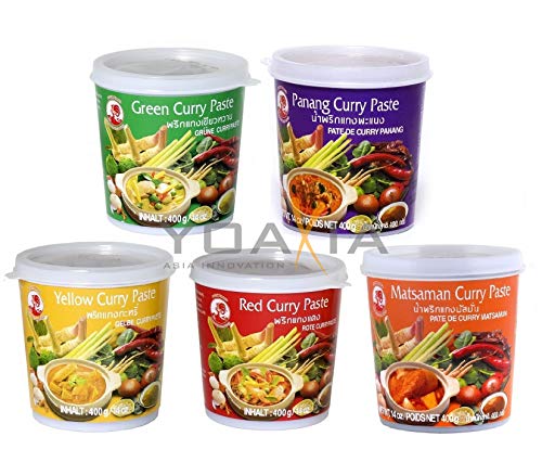 Cock-Brand-Probierset-Currypasten-5er-Pack-5-x-400g-5-Sorten-je-1-Dose