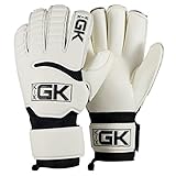 KixGK Club Goalkeeper Gloves (Sizes 5-12): All Purpose Match Training Adult & Youth Unisex Soccer Goalie Gloves - GK Gloves Designed for Performance, Comfort, & Safety