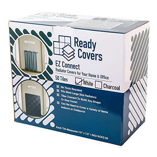 Ready Covers EZ Connect Cover Vented Safety Steam Radiator Cover/Protective Heating for