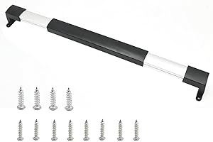 Vkinman Adjustable Aluminum Shield Door Crossbar Handle for RV Shield Door Suitable for Use on Motorhomes, Campers, RVs, Trac