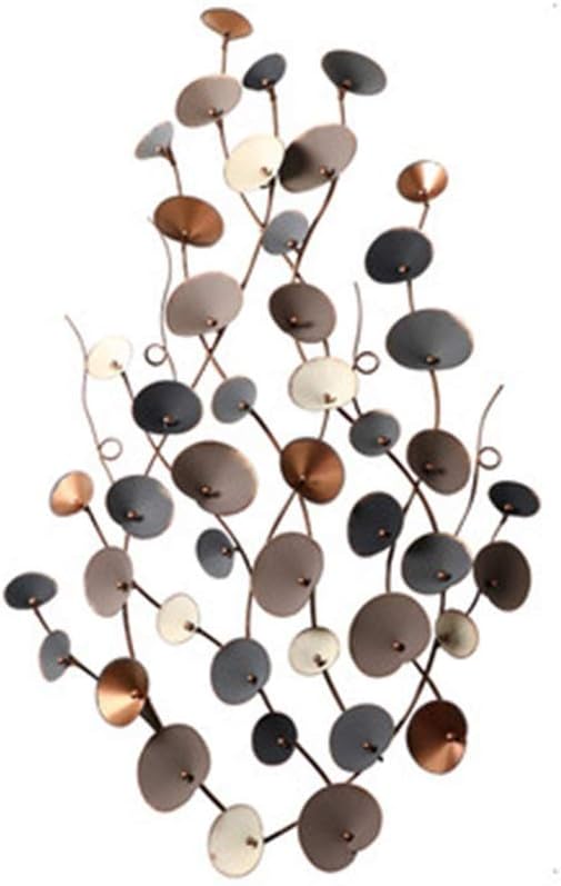 Dewufafa Arte De La Pared De Metal Montado En La Pared Decoracion