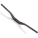 Carbon Handlebars, Mountain Bike Handlebars, Riser Bars 31.8mm 3K Matt Glossy 680mm 700mm 720mm 740mm 760mm MTB Handlebars for Mountain Bikes,Road Bike