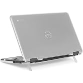 mCover Case Compatible for 2019~2022 11.6" Dell Chromebook 3100/3110 Education Clamshell (180 &deg; Hinge) Laptop ONLY (NOT Fitting Any Other Dell Models) - Clear