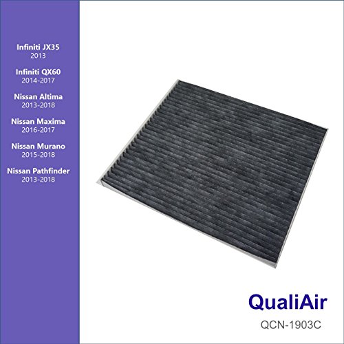 Qualiair Qcn 1903c Activated Carbon Cabin Air Filter For Nissan
