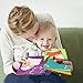 Coolplay Soft Cloth Book for Infant, Farm Animals Baby First Books Touch and Feel Toddler Activity Teether Rings Toy for Baby - Squeak, Rattle, Crinkle