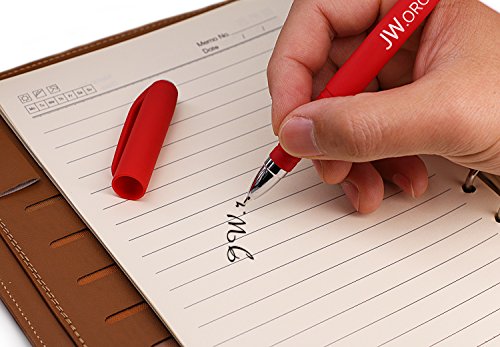 Jw.org Pens with Jw.org Logo 12 Pack-Pens-Blue Black Red Exterior Color Each Color 4 Black Ink Pens -Total 12 Pens