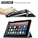 Infiland Fire HD 8 Case, Slim Tri-fold Stand Cover Compatible with Fire HD 8 (8th Gen, 2018 Release)/ Fire HD 8 (7th Gen, 2017 Release)/ Fire HD 8 (6th Gen, 2016 Release) 8