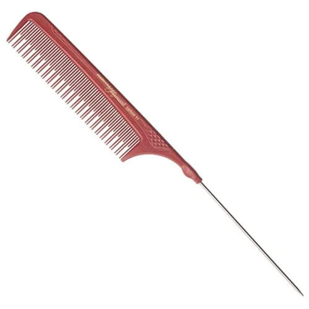Hercules Sägemann HS C21 Carbon Comb, 8.75-Inch Length, Red, 0.01 kg