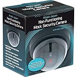 Mitaki-japan Non-functioning Mock Security Camera No Wiring Needed/Mounting Template Included
