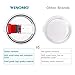 WINOMO 3pcs Tumbler Lids 20 oz for Yeti Rambler Rtic Ozark Spillproof Splash Resistant