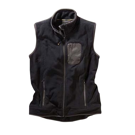 Stooker Hero Herren Fleece Weste Outdoor Wear Zip Sweat Laufweste Albany