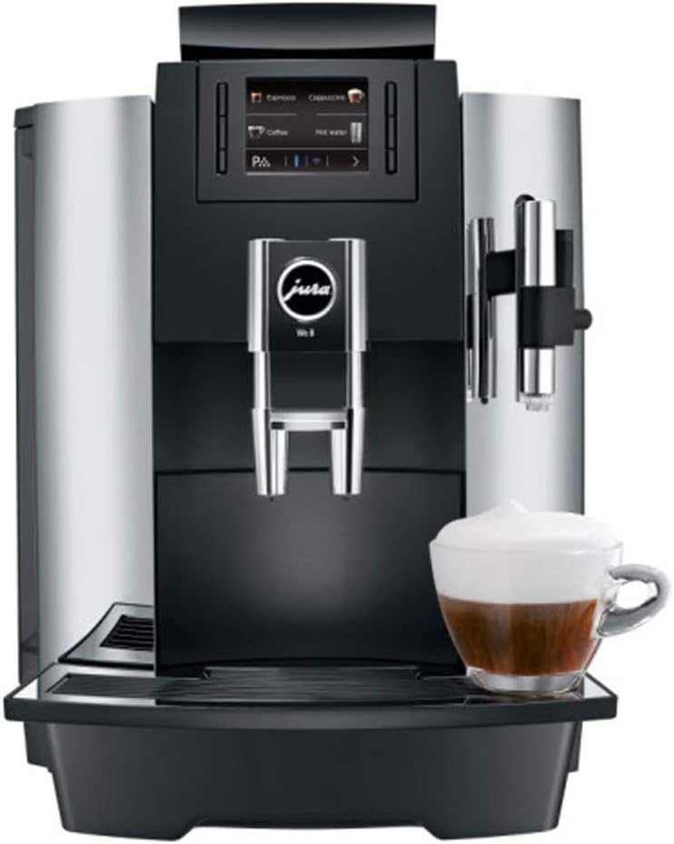 Jura we8 Cafetière, 1450 W, chrome et noir Amazon.fr Cuisine & Maison