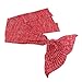 Feiuruhf Mermaid Tail Blanket for Adults Teens Kids Crochet Snuggle Mermaid All Seasons Sleeping Blanket (red)