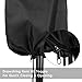 HearCare Owlike Umbrella Waterproof Covers, Patio Shade Fabric Umbrella Storage Bag with Zipper and Telescopic Rod for 7ft to 11 ft Outdoor Umbrellas