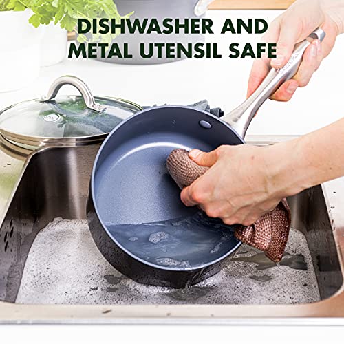 GreenPan Lima Hard Anodized Healthy Ceramic Nonstick 1QT and 2QT