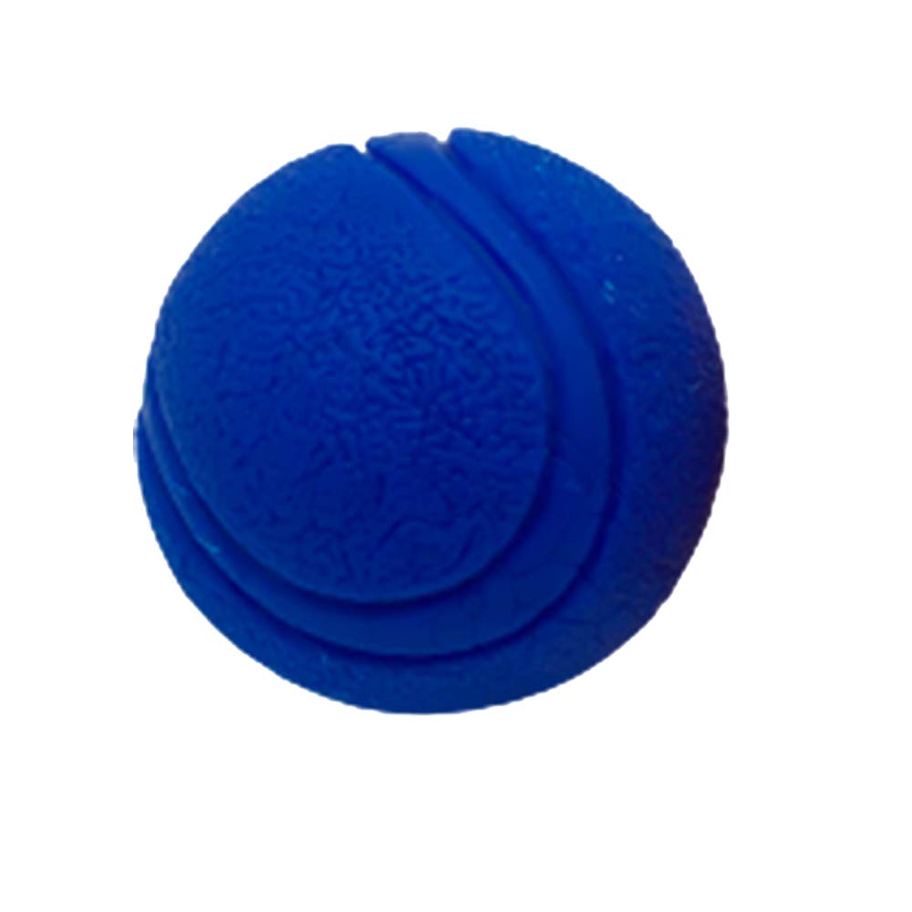 Pet Touch Dog Training High Bounce Solid Ball Doggy Play Balls Hours for Fun for All Dogs and Puppies Solid Rubber Boomer Ball Funny Chew Play Toys (7CM BIG BALL BLUE)