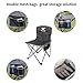 Small Folding Camping Chair Lightweight Seat Portable Stool for Adults Mountaineering Adventure Hiking Fishing Beach Picnic Party Gardening with Carry Bag