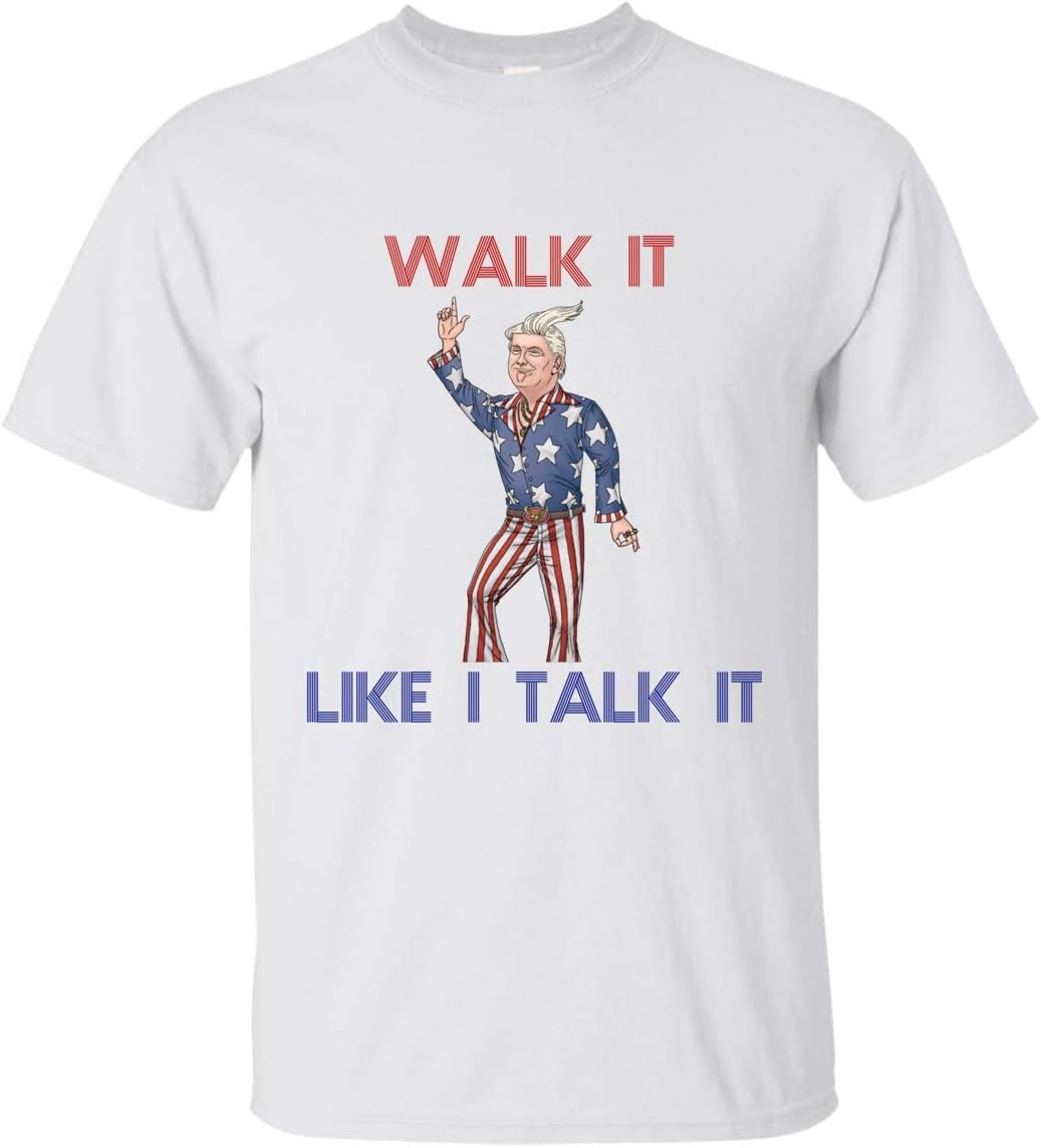 Libertee Shirts Walk It Like I Talk It Trump Migos t-Shirt