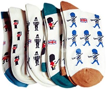 Mengmeng Men's cotton socks (Pack of 5)