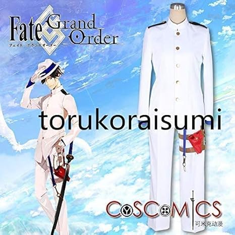 Amazon Fate Grand Order コスプレ ぐだぐだ帝都聖杯奇譚 坂本龍馬 コスプレ衣装 Fgo コスプレ衣装 帽 手袋 コスチューム 変身 仮装 舞台 ハロウィン クリスマス コスプレ 仮装 通販