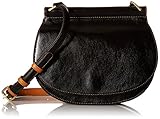 Vera Bradley Sidesaddle Cross-Body Bag,Black,One Size