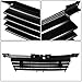Compatible with VW Volkswagen Jetta ABS Plastic Front Grille (Black) - 4th Gen A4 Typ 1J Mk4