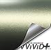 VViViD+ Matte Metallic Military Green (Ghost) Vinyl Wrap Roll (6ft x 5ft)