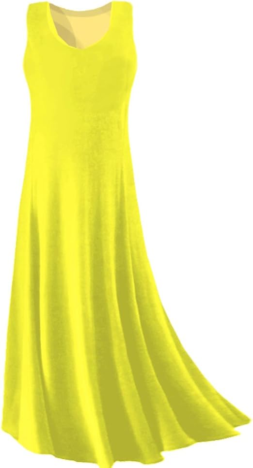 yellow plus size maxi dress